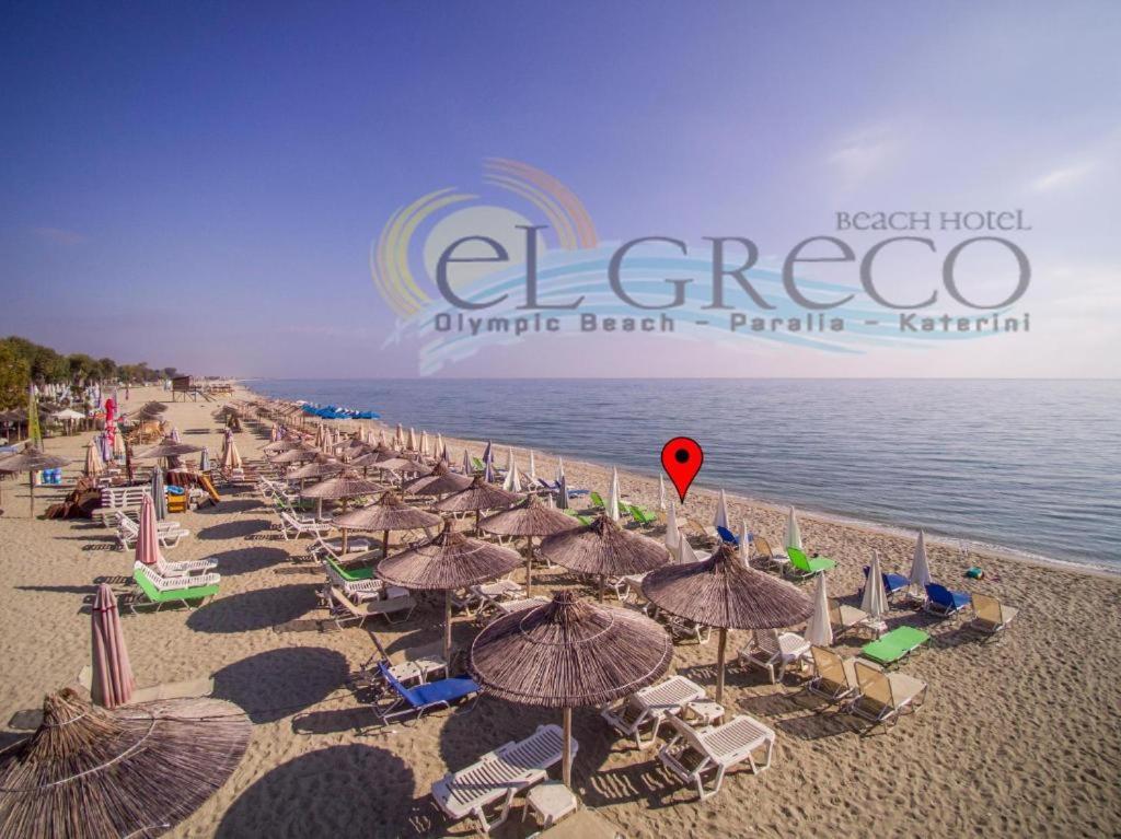 El Greco Hotel Olympic Beach Olympiakí Aktí Exteriér fotografie