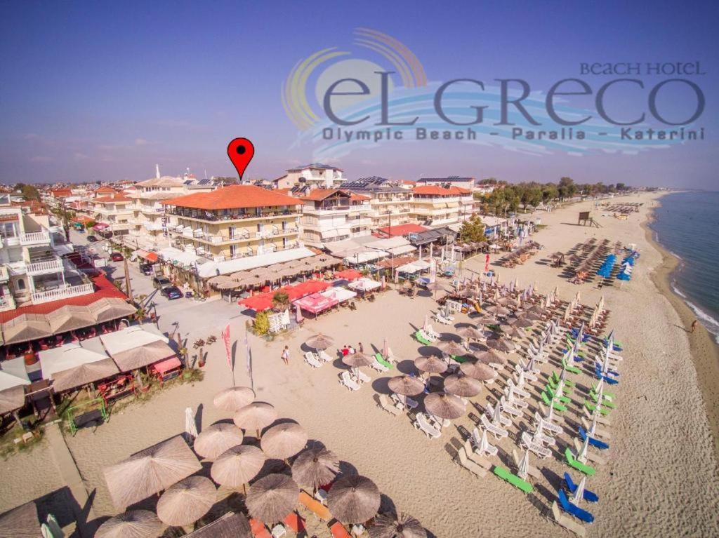 El Greco Hotel Olympic Beach Olympiakí Aktí Exteriér fotografie